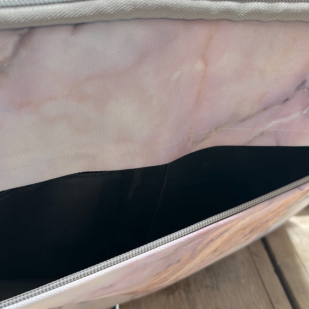 Soft Laptop Computer Case. MacBook | Chromebook 13.5”x10” Lavender Swirl. - Picture 4 of 5